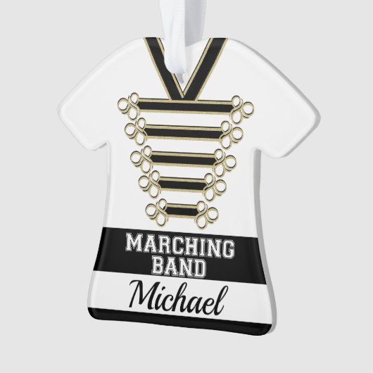 Band uniform met foto ornament (voorkant)