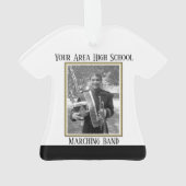 Band uniform met foto ornament (achterkant)
