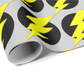 Band van blikseminslag cadeaupapier (Rol Hoek)