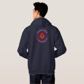 Band van broers hoodie (Achterkant volledig)