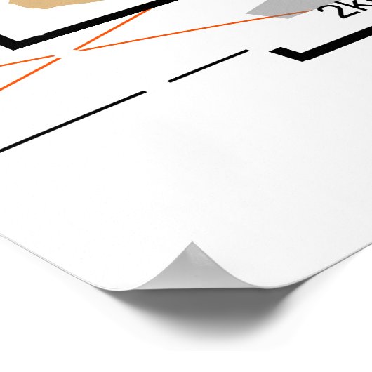 Band van broers met verlengde kaart poster (Hoek)