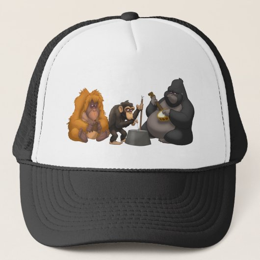 Band van de Apes-Pet Trucker Pet (Voorkant)