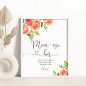 Band van de kleine perzik Mam-osa Poster