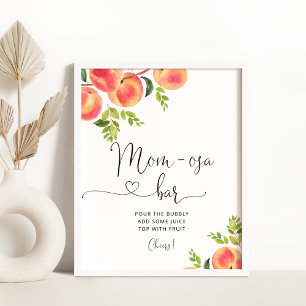 Band van de kleine perzik Mam-osa Poster