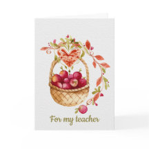 Band van de leraren appels Dank u wel