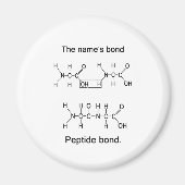 Band van de naam, peptidebinding magneet (Voorkant)