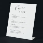 Band van de Opvanglijst J102 van het Menu van de D Reclamebord Met Voetstuk<br><div class="desc">Ons voetgangersmenubalk van de drink is perfect om aan een lijst toe te voegen dat bij de balk wordt weergegeven. De gasten kunnen kiezen welke drinken aan orde bij uw gebeurtenis. Dit object maakt deel uit van ons Jasmine bruiloft-collectie J102. Bezoek onze winkel om coördinerende objecten te kopen.</div>