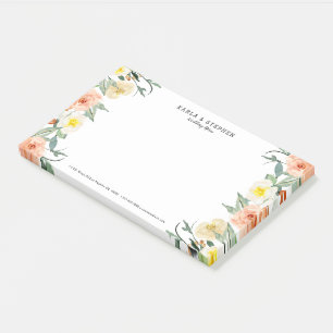 Band van de tuinvloerbedekking post-it® notes