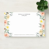 Band van de tuinvloerbedekking post-it® notes (Kantoor)