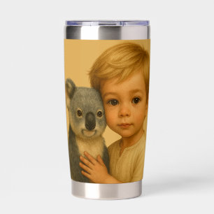 Band van de Wilde en Onschuldige (Koala) Geïsoleerde Drinkbeker