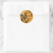 Band van de Wilde en Onschuldige (Koala) Ronde Sticker (Tas)