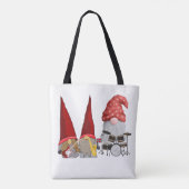 Band van Gnomes op een Tote Bag (Achterkant)