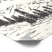 Band van mountainbtwedstrijk poster (Hoek)