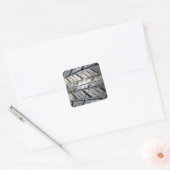 Band Vierkante Sticker (Envelop)