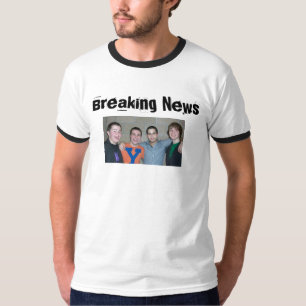 Band voor baanbrekend nieuws t-shirt