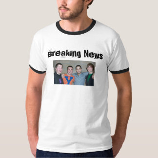Band voor baanbrekend nieuws t-shirt