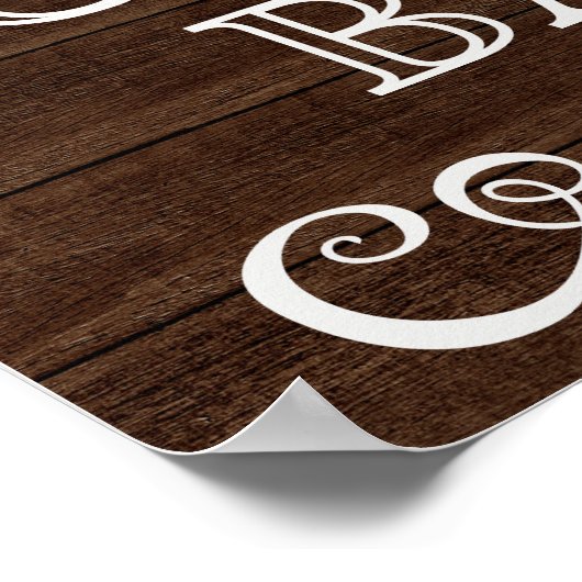 Band voor bruiloft - Buurbreker openen Poster (Hoek)