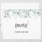 Band voor bruiloft - Eucalyptus Wedding (Voorkant / Achterkant)