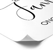 Band voor bruiloft - Kies een Greenery-teken voor Poster (Hoek)