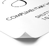 Band voor bruiloft - Sluiting van de Dienst Greene Poster (Hoek)