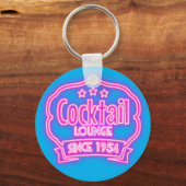 Band voor cokesstaart met neonboog sleutelhanger (Voorkant)