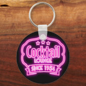 Band voor cokesstaart met neonboog sleutelhanger (Voorkant)