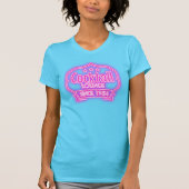 Band voor cokesstaart met  neonboog t-shirt (Voorkant)