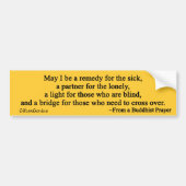 Band voor de zieke bumpersticker (Voorkant)