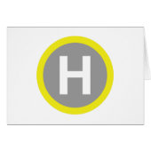 Band voor helipad (Voorkant Horizontaal)