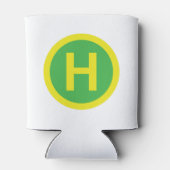 Band voor helipad blikjeskoeler (Achterkant)