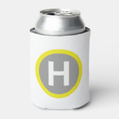 Band voor helipad blikjeskoeler (Blikje Voorkant)