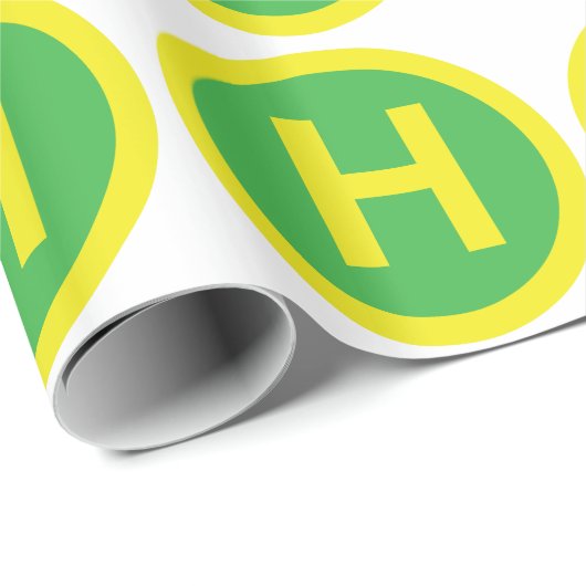 Band voor helipad cadeaupapier (Rol Hoek)