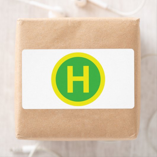 Band voor helipad etiket (Insitu)