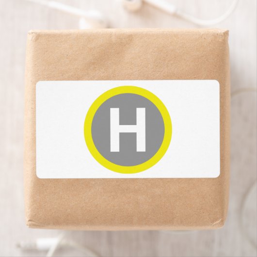 Band voor helipad etiket (Insitu)