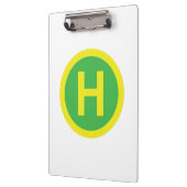 Band voor helipad klembord (Links)