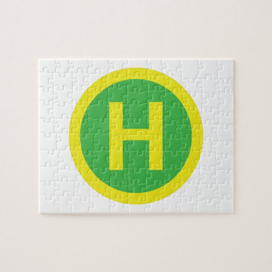 Band voor helipad legpuzzel (Horizontaal)