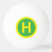 Band voor helipad pingpongbal (Achterkant)