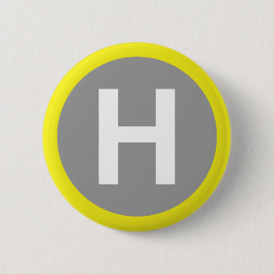 Band voor helipad ronde button 5,7 cm