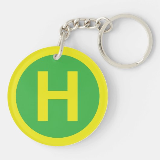 Band voor helipad sleutelhanger (Achterkant)