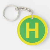 Band voor helipad sleutelhanger (Voorkant)