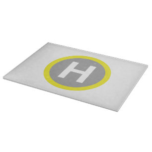 Band voor helipad snijplank