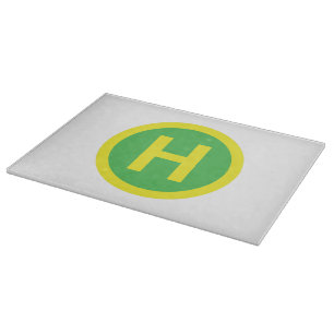 Band voor helipad snijplank