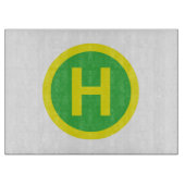 Band voor helipad snijplank (Voorkant)