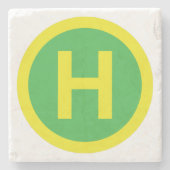 Band voor helipad stenen onderzetter (Voorkant)