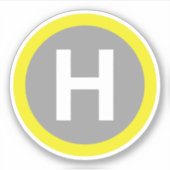 Band voor helipad sticker (Voorkant)