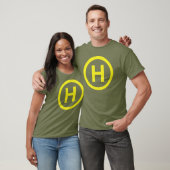 Band voor helipad t-shirt (Unisex)
