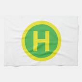 Band voor helipad theedoek (Horizontaal)