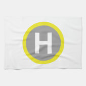 Band voor helipad theedoek (Horizontaal)