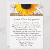 Band voor het binden van woningen en zonnebloemen (Voorkant)