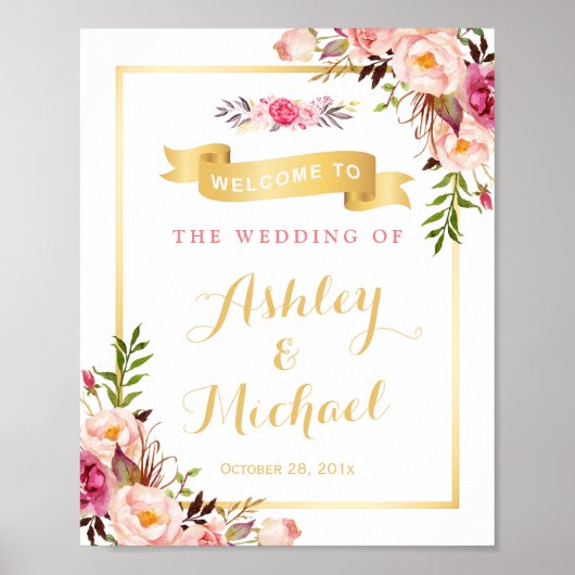 Band voor het ontvangen van weddenschappen Elegant Poster (Voorkant)